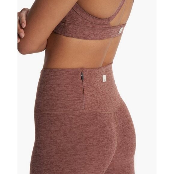 💕VUORI💕 Clean Elevation Legging-Short ~ Hazelnut Heather XL NWT - Picture 5 of 16